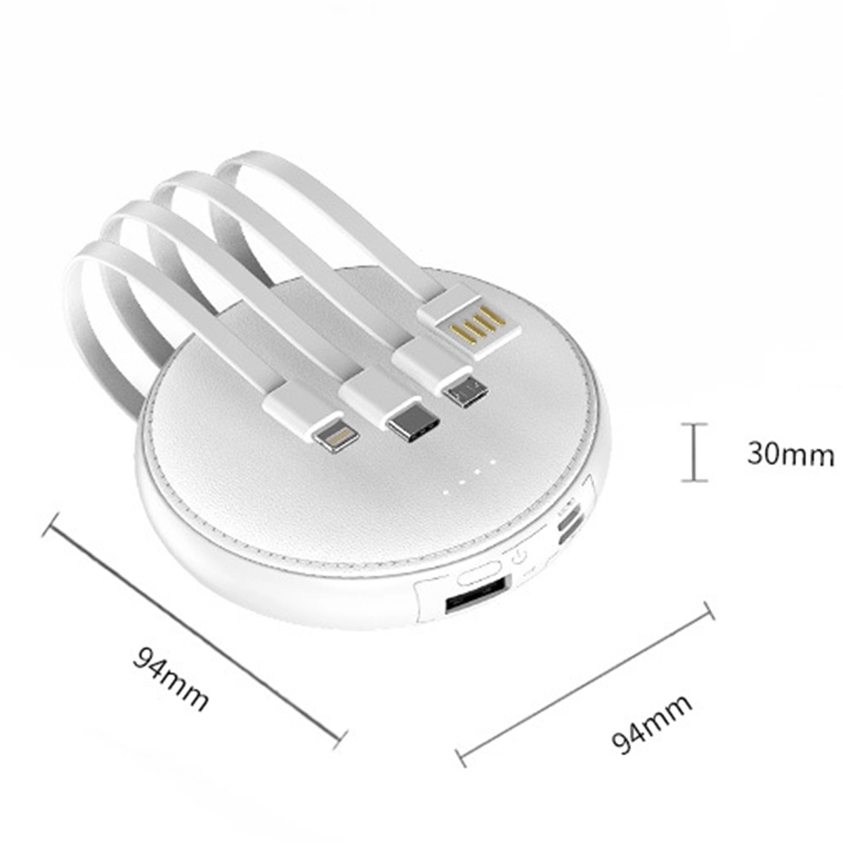LED 3-in-1 10000 mAh Mini Portable Power Bank 1
