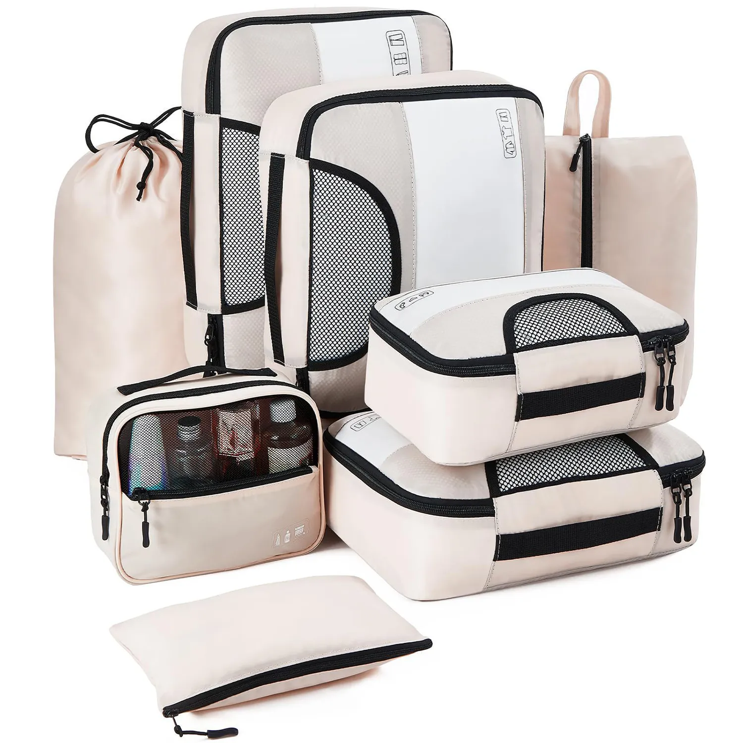 8-Piece Travel Organizer Set 6
