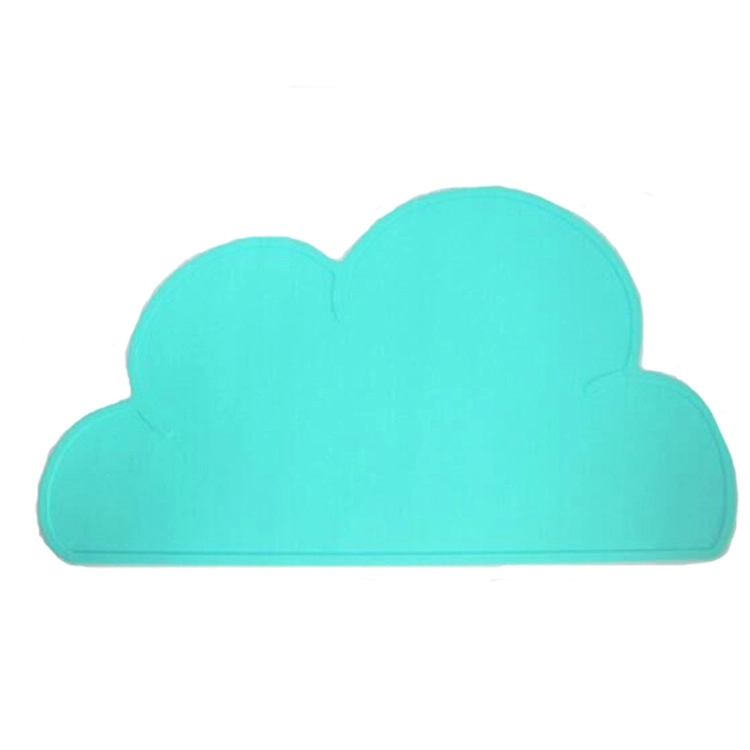Custom Silicone Baby Food Placemat & Kids Cloud Table Mat 19