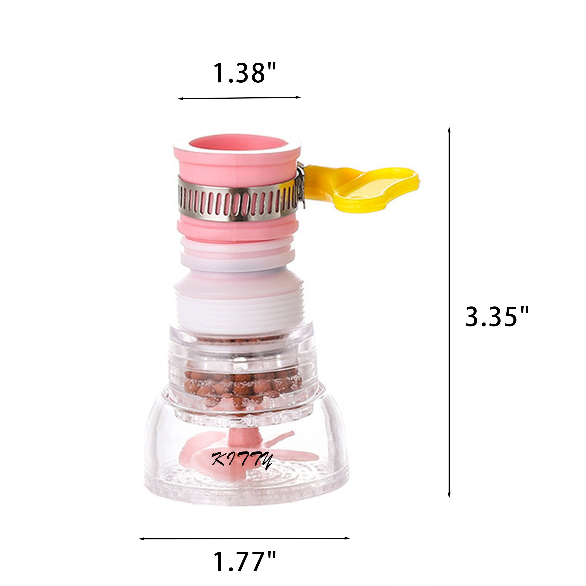 Faucet splash-proof aerator filter 8