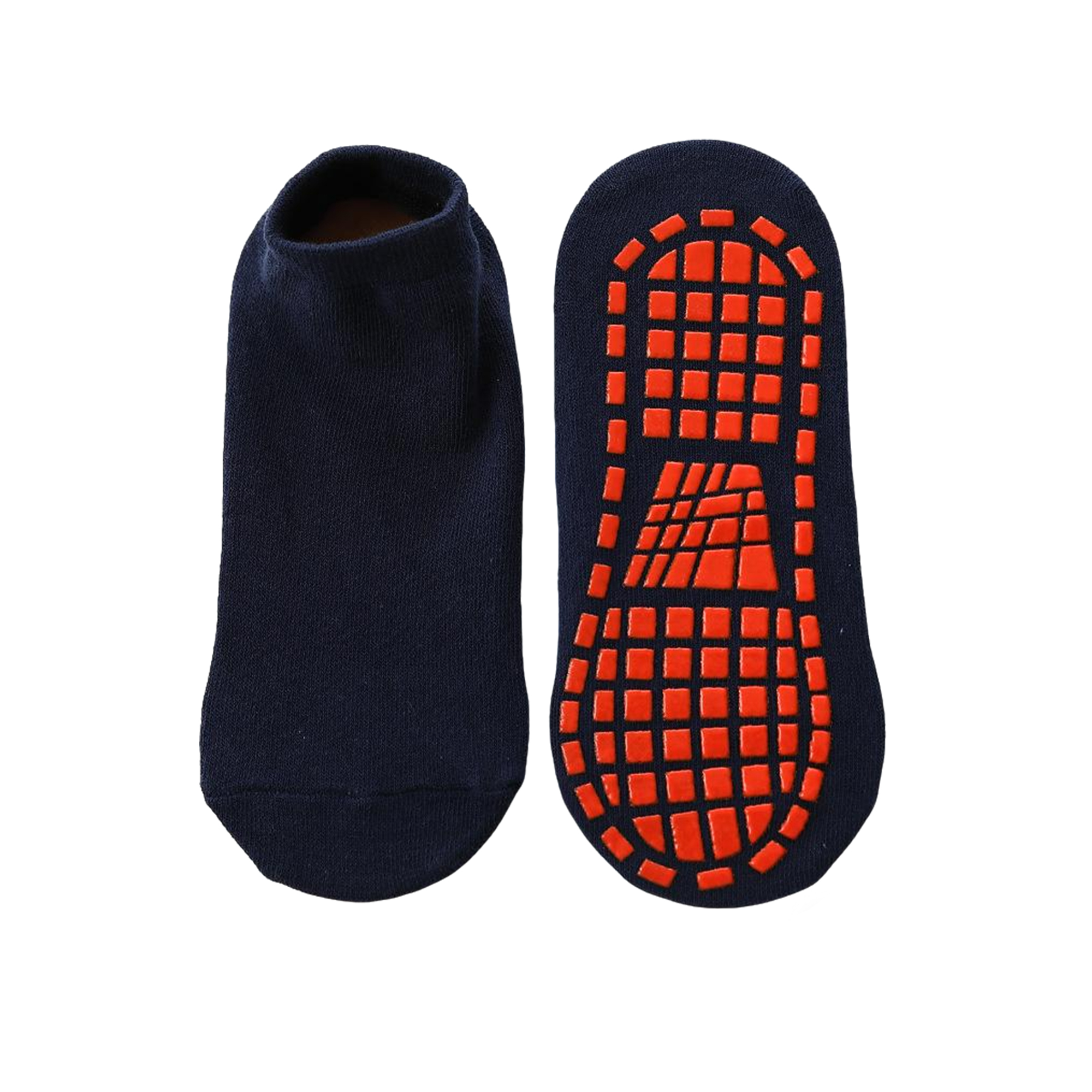 Cotton Grip Trampoline Sock With Anti Slip Sole 9" Length 3
