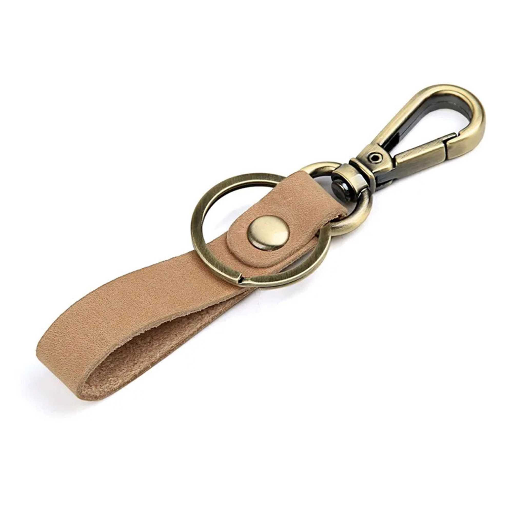 Genuine Leather Car KeyChains 5