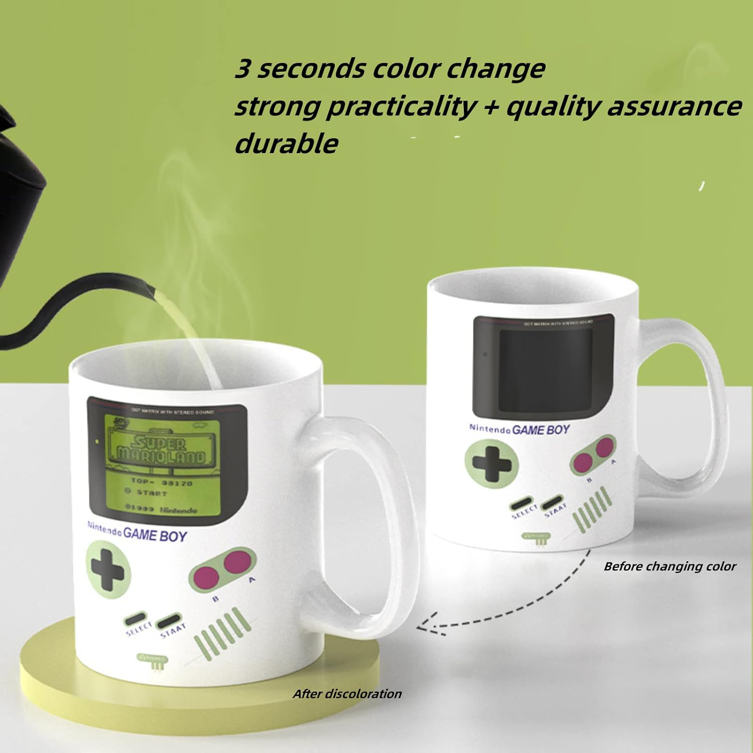 11Oz Heat Changing Coffee Mug 5