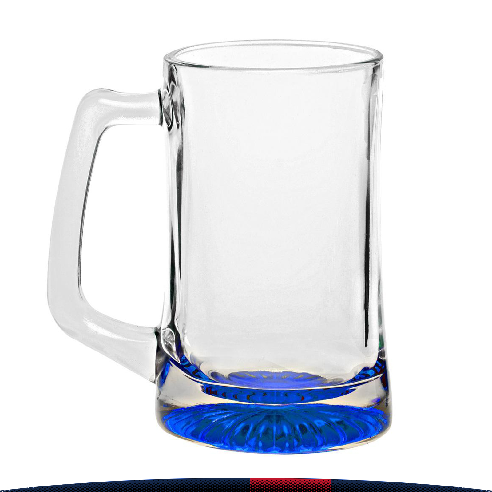 14 oz. Fawer Glass Beer Mugs 3
