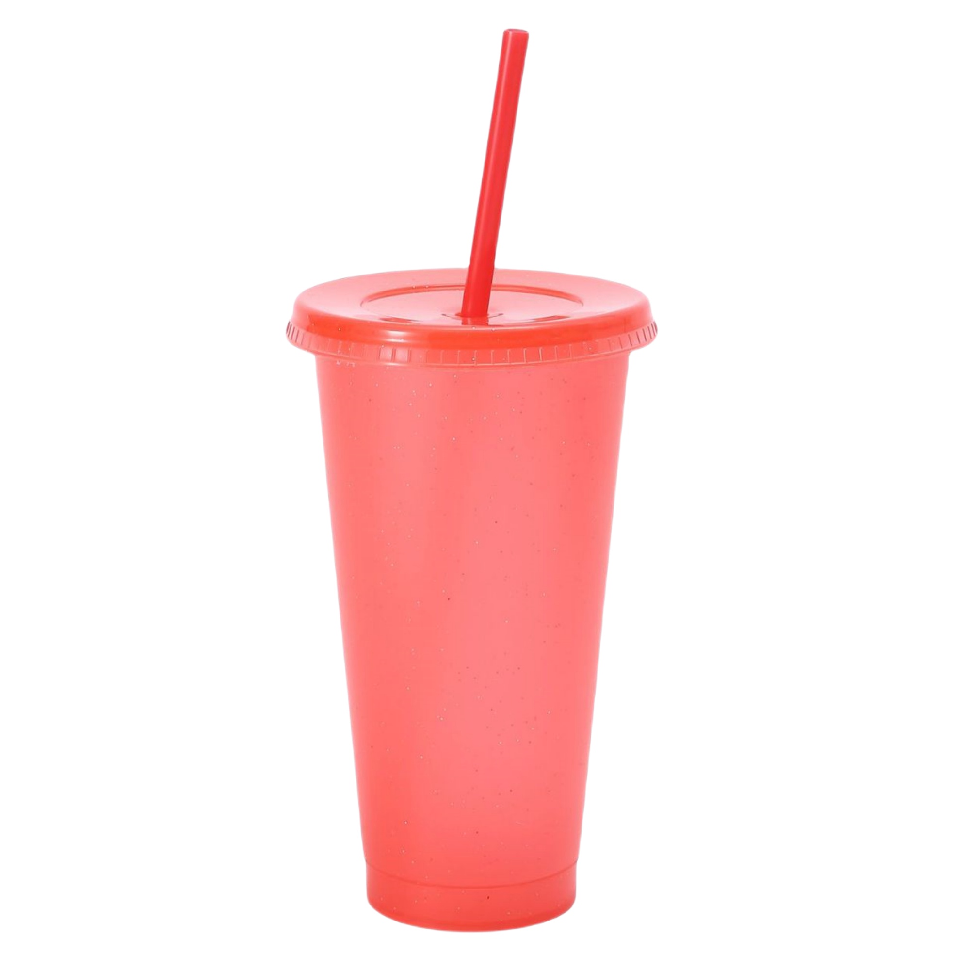 Double Wall Cute Glitter Straw Cup 12