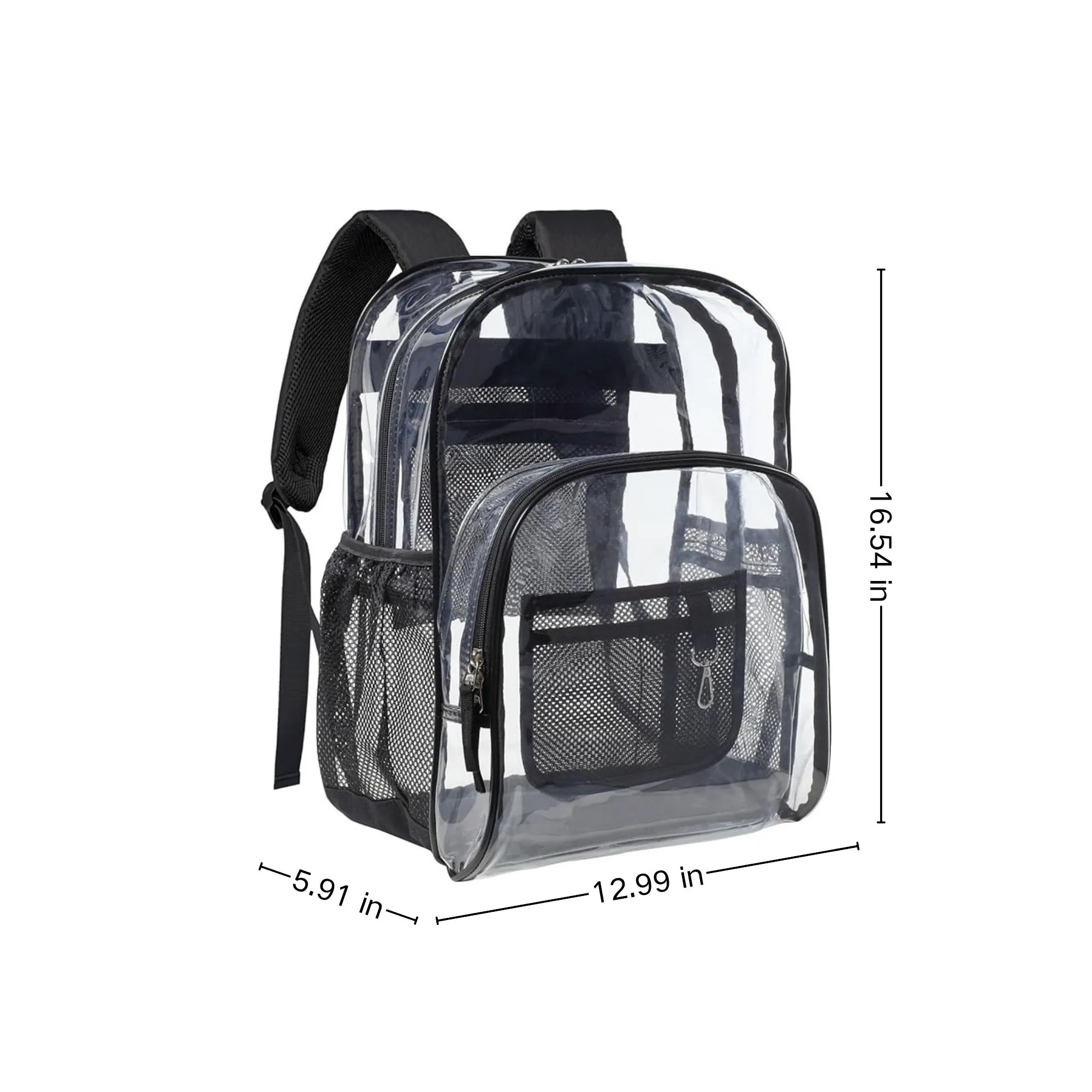 Large Capacity Transparent Student Backpack 3