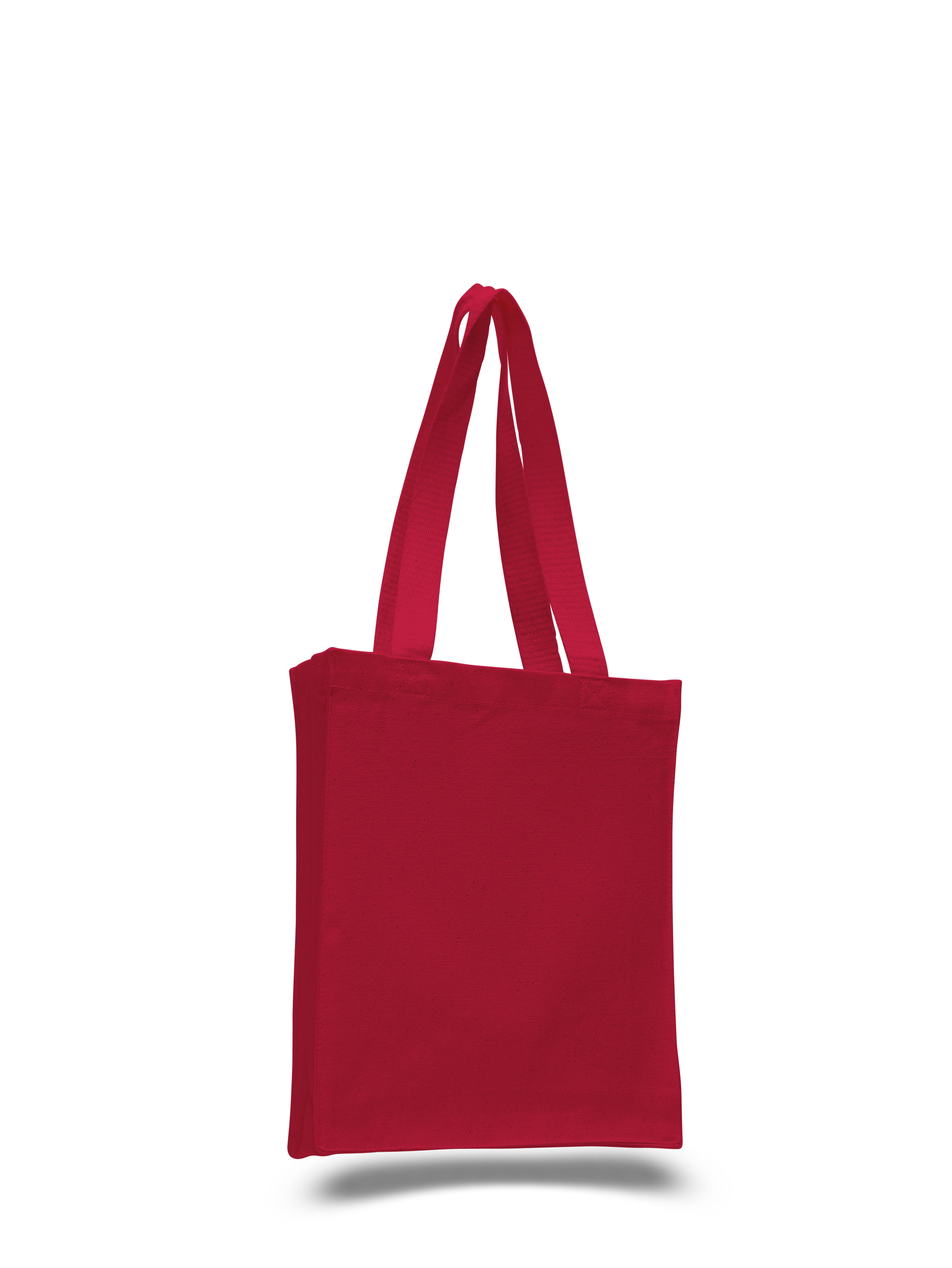 Heavy 12 oz. Cotton Canvas Book Bag Tote Bag - Colors, custom tote bag with logo imprint 5