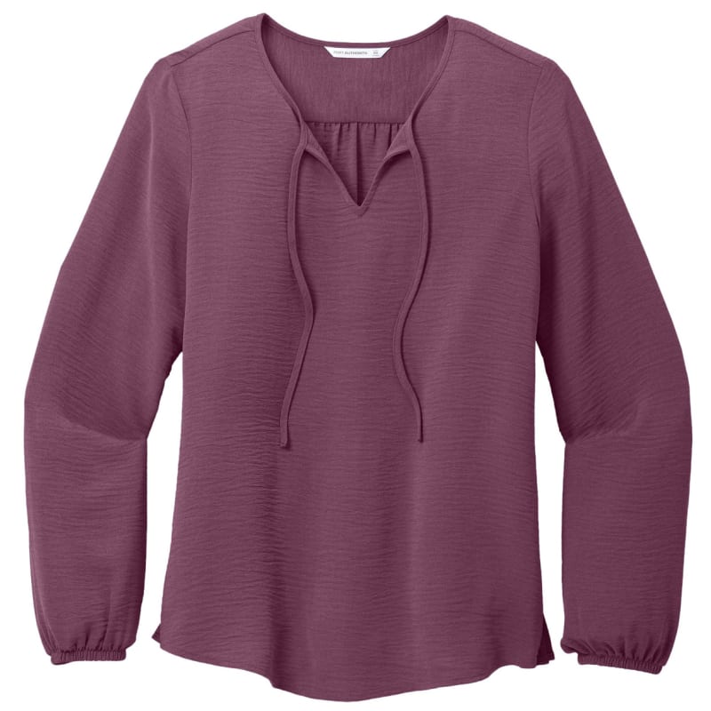 Port Authority Ladies Textured Crepe Blouse 2