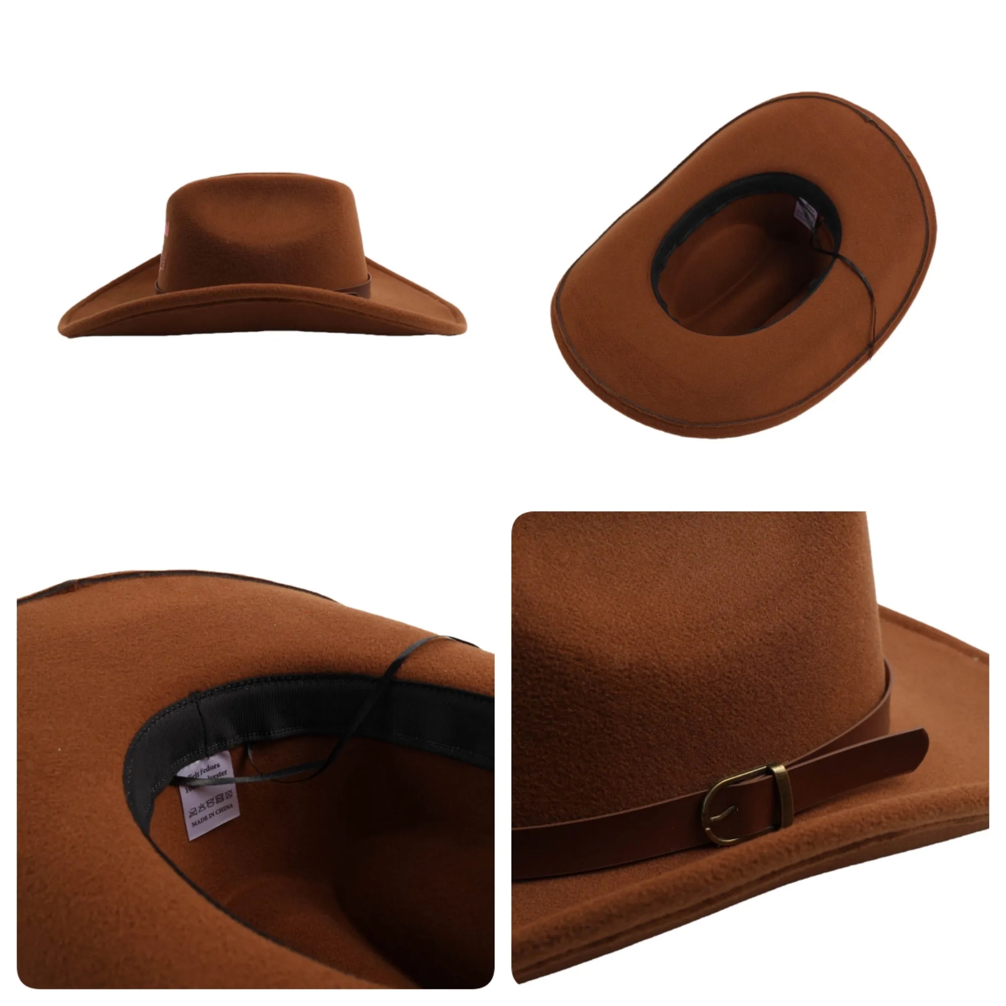 Felt Western Cowboy Hat Cattleman 3