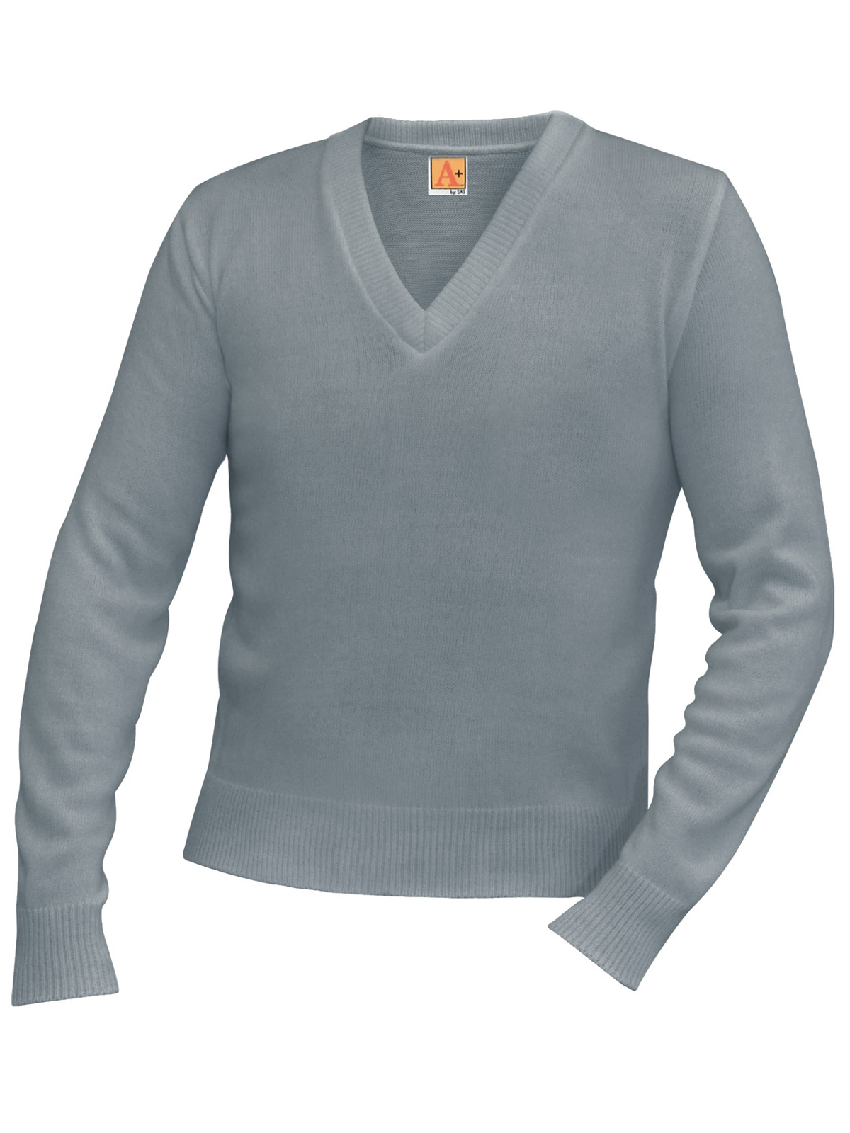 A+ Uniforms - Unisex Jersey V-Neck Long-Sleeve Pullover Sweatshirt 4
