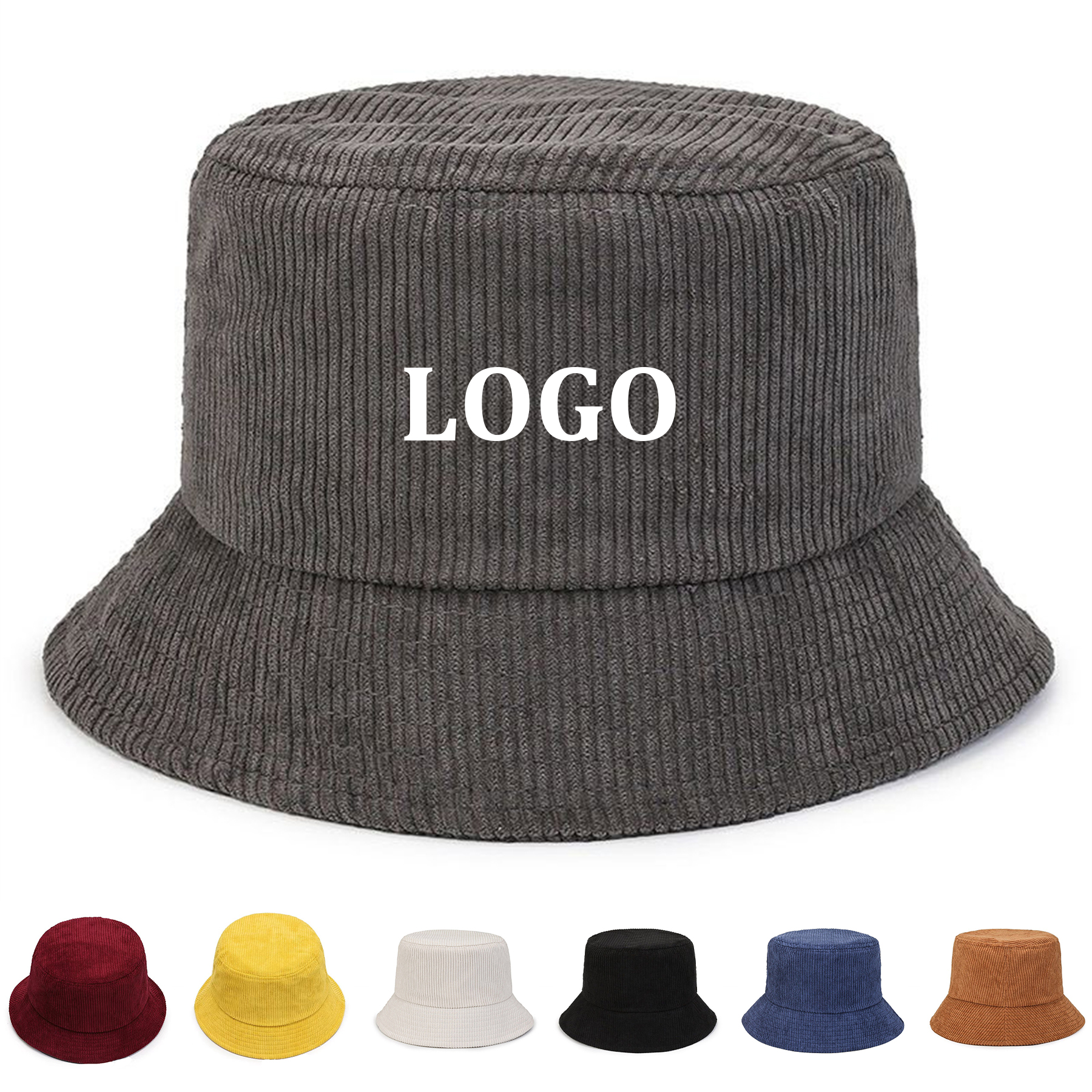 Corduroy Bucket Hat 2