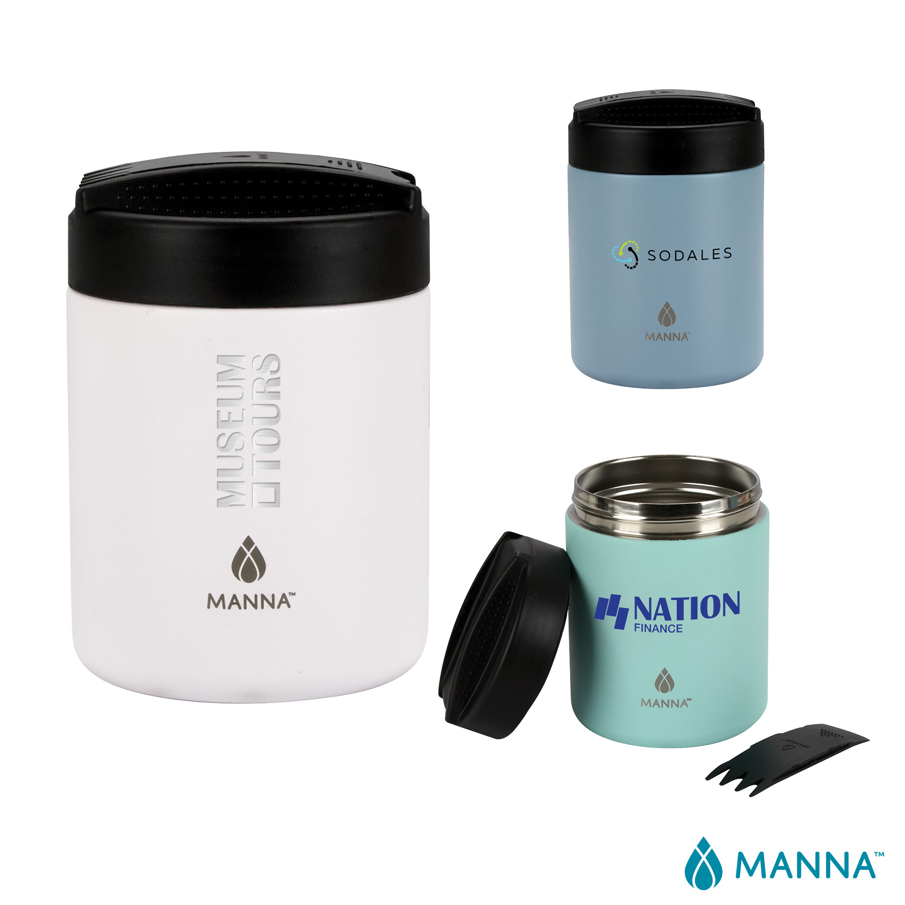 Manna™ Nomad 16 oz. Double Wall Stainless Food Jar 17