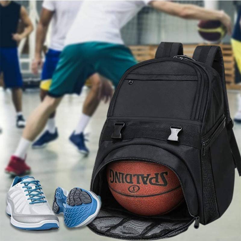 Large Soccer Backpack Lightweight Basketball Bag 10