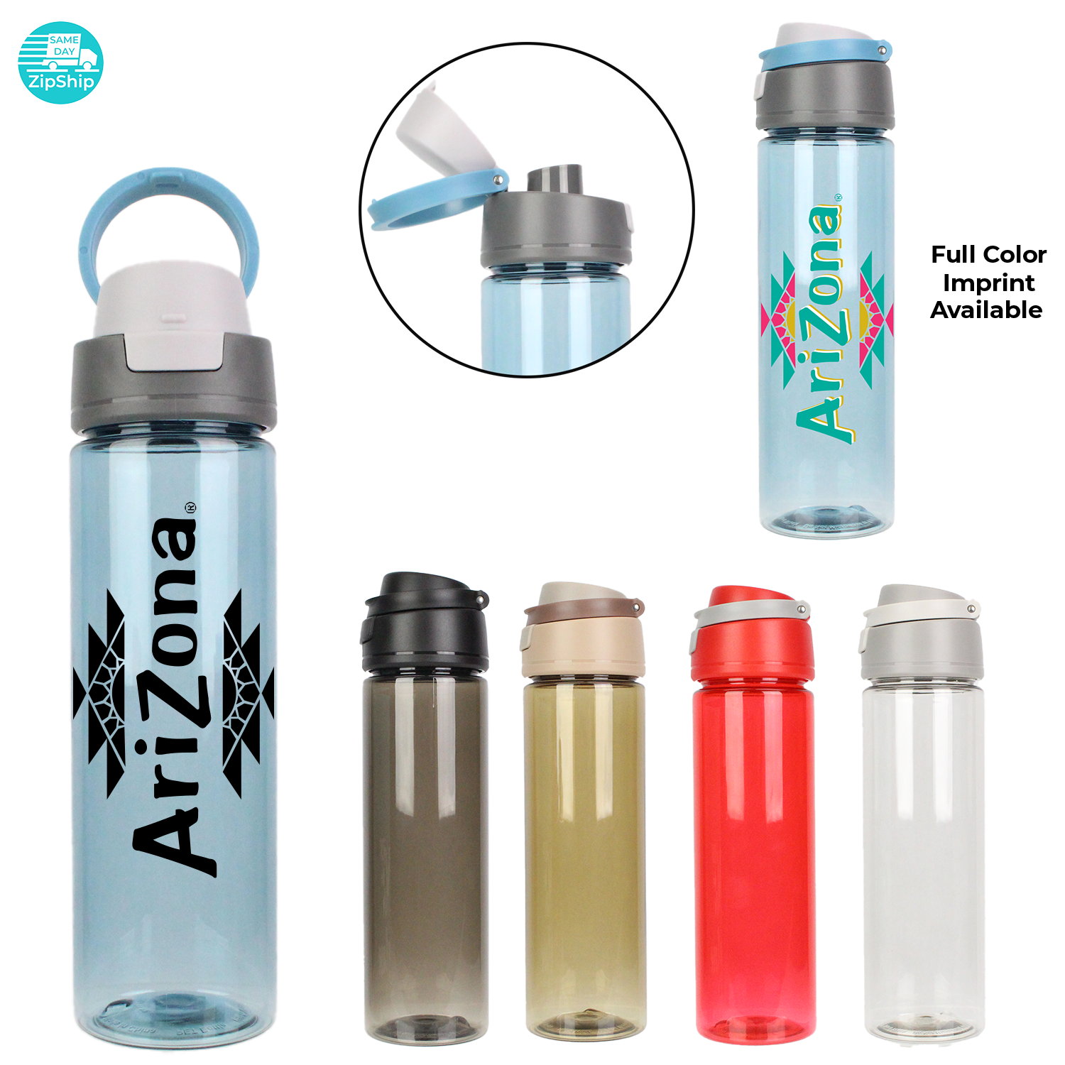 24 oz Plastic Water Bottle 5