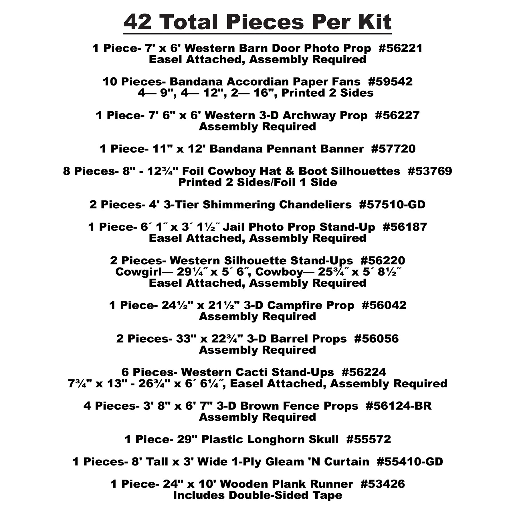 Western Prom Kit 2