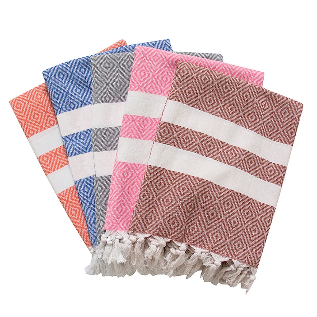 Lightweight Turkish Cotton Beach Towels 2