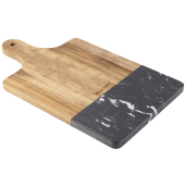 Black Marble and Wood Cutting Board 32