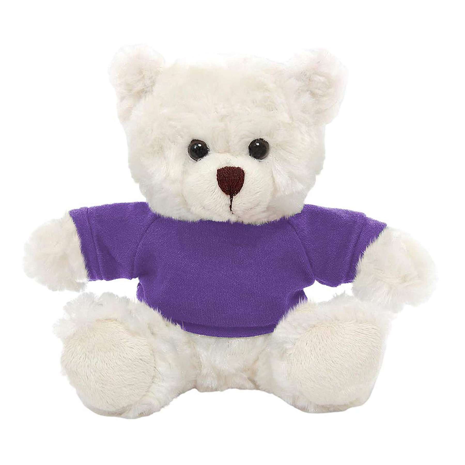 11'' Seated Style Stuffed Plush Teddy Beat With T-shirt 18