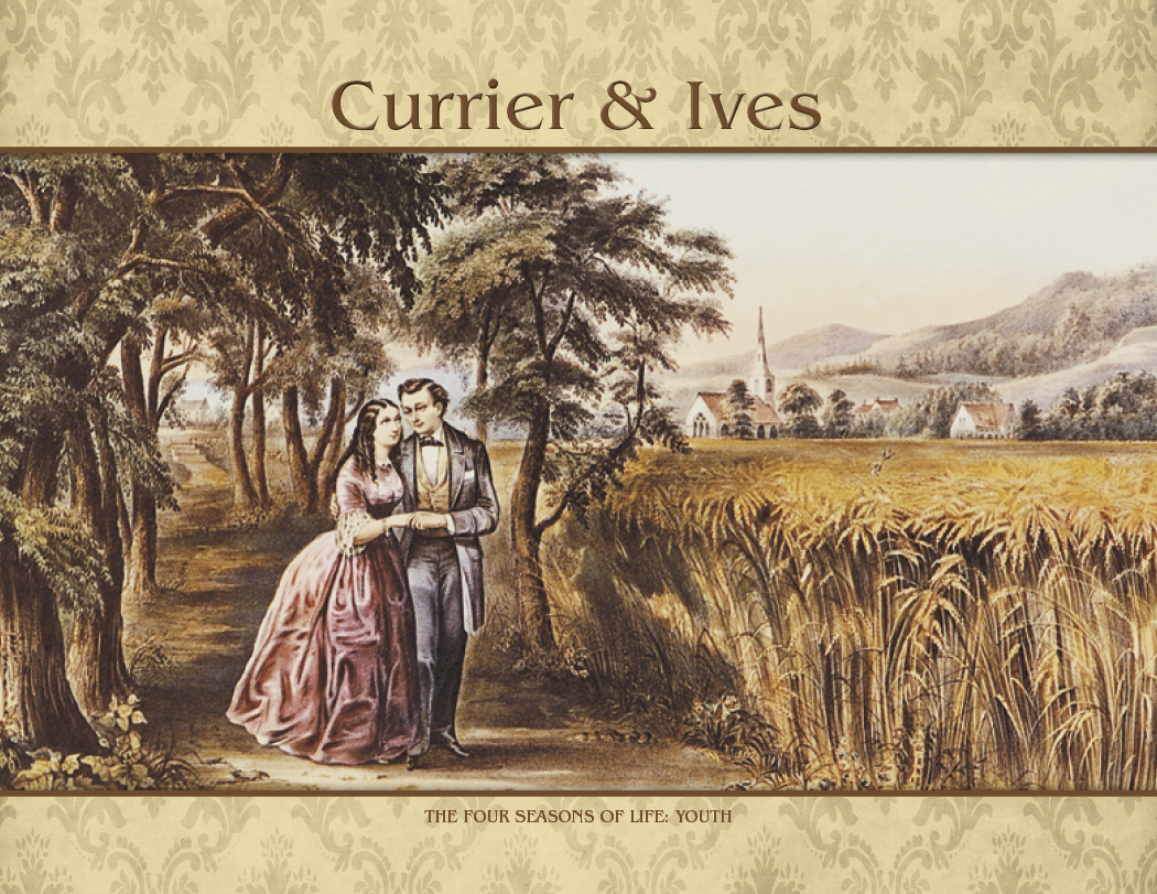Good Value™ Currier & Ives - Spiral Calendar 50