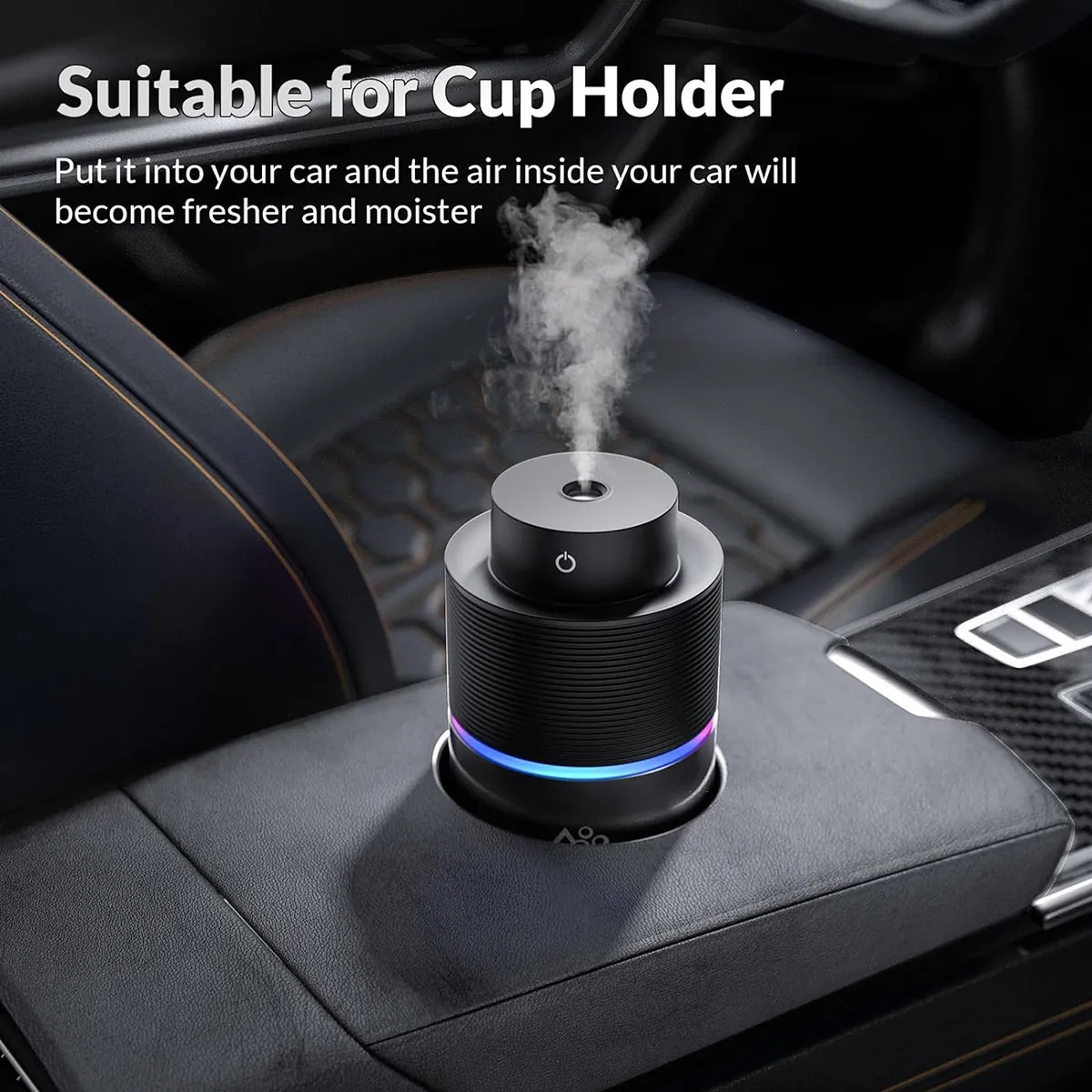 7 Colors LED Lights Car Humidifier 7
