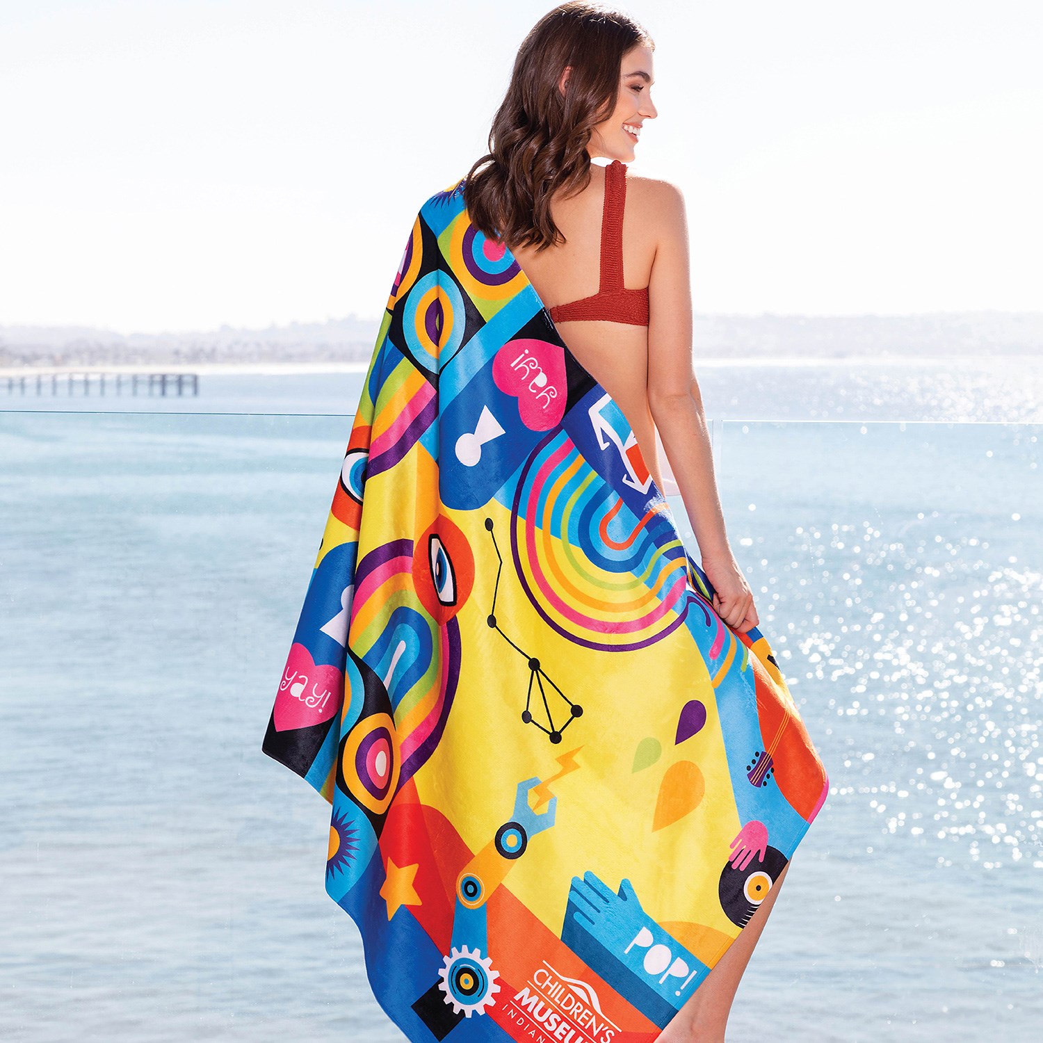 Presidential Subli Plush Beach Towel 4