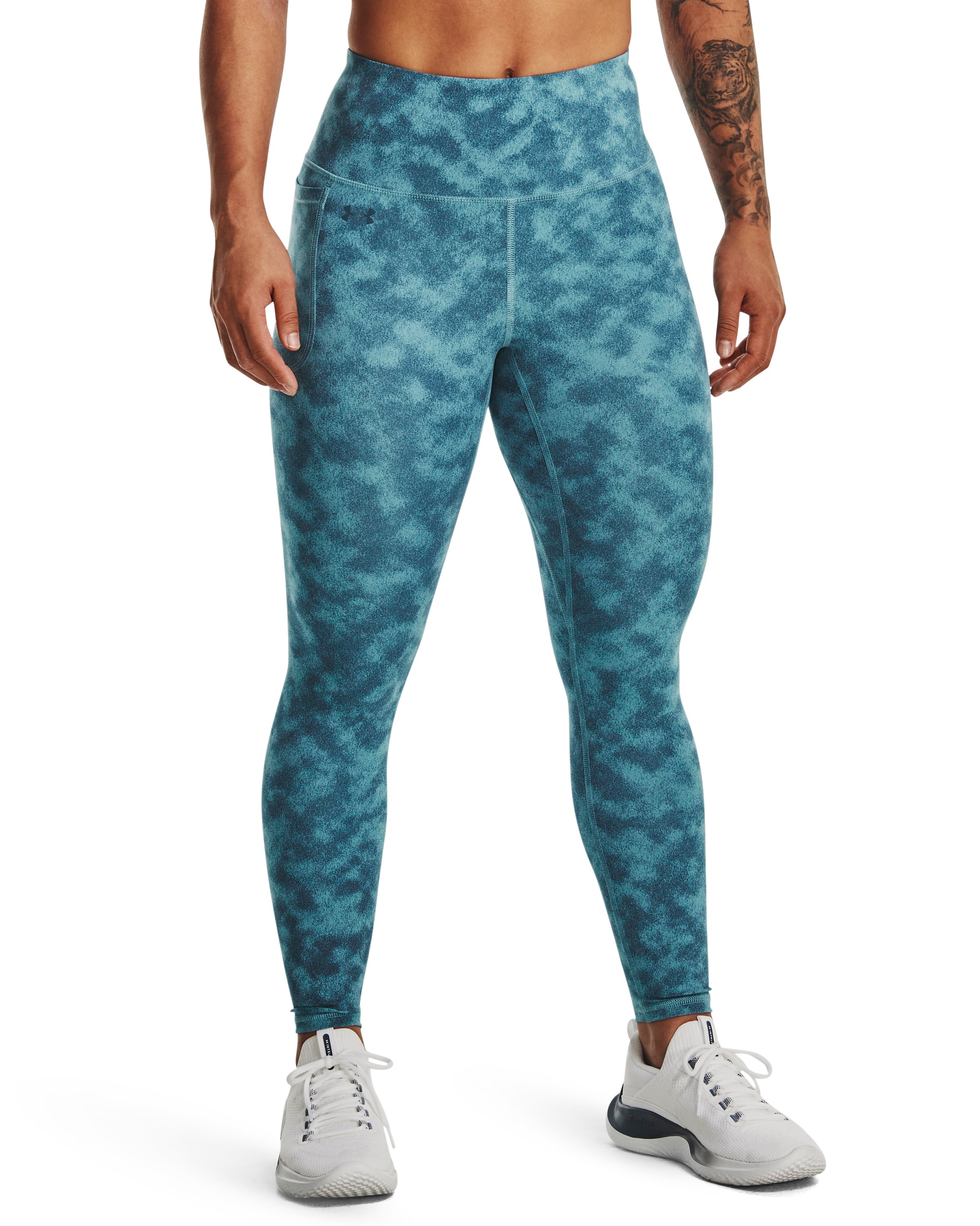 UA Motion Printed Women's Ankle Leggings 5