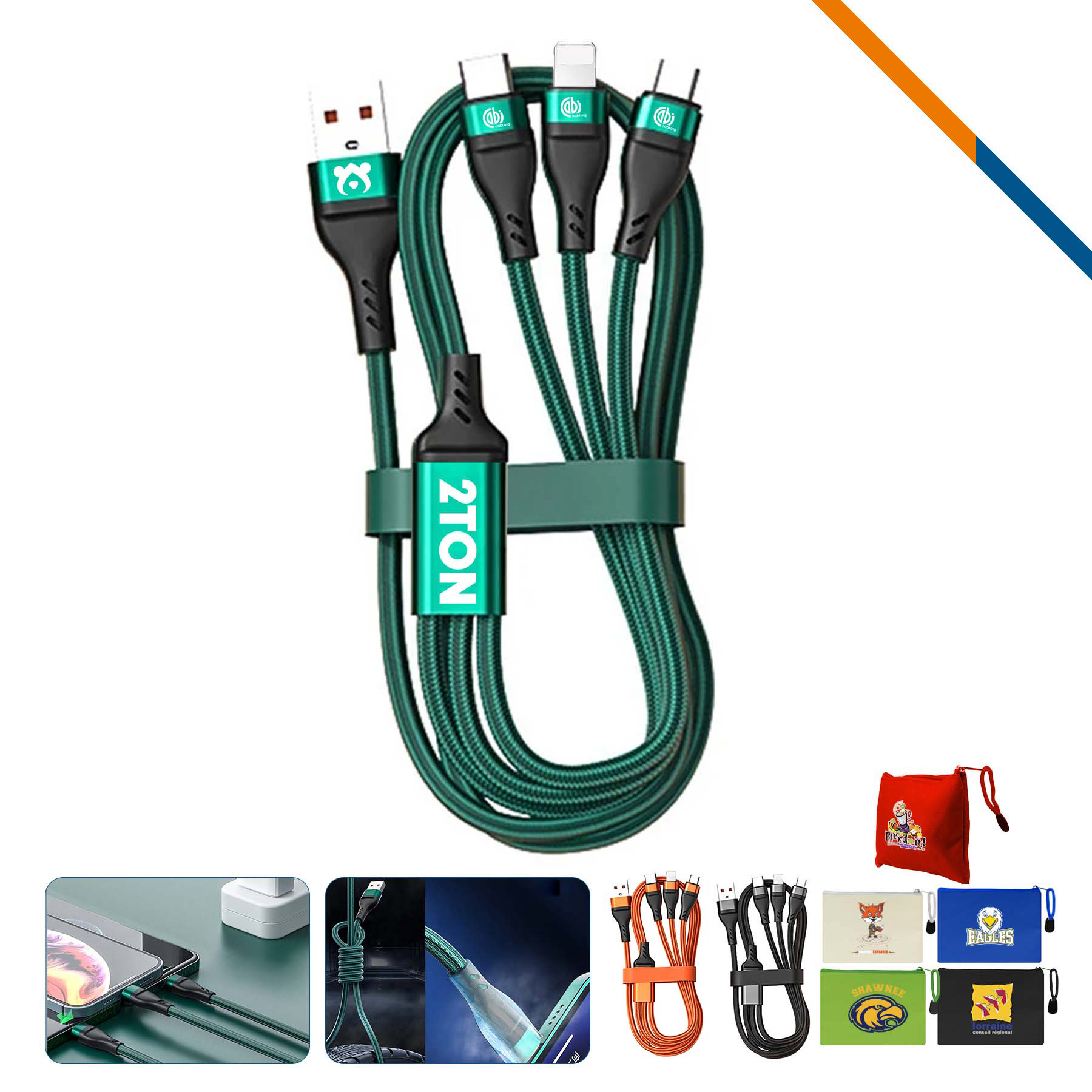 Sami 3in1 Fast Charging Cable 7
