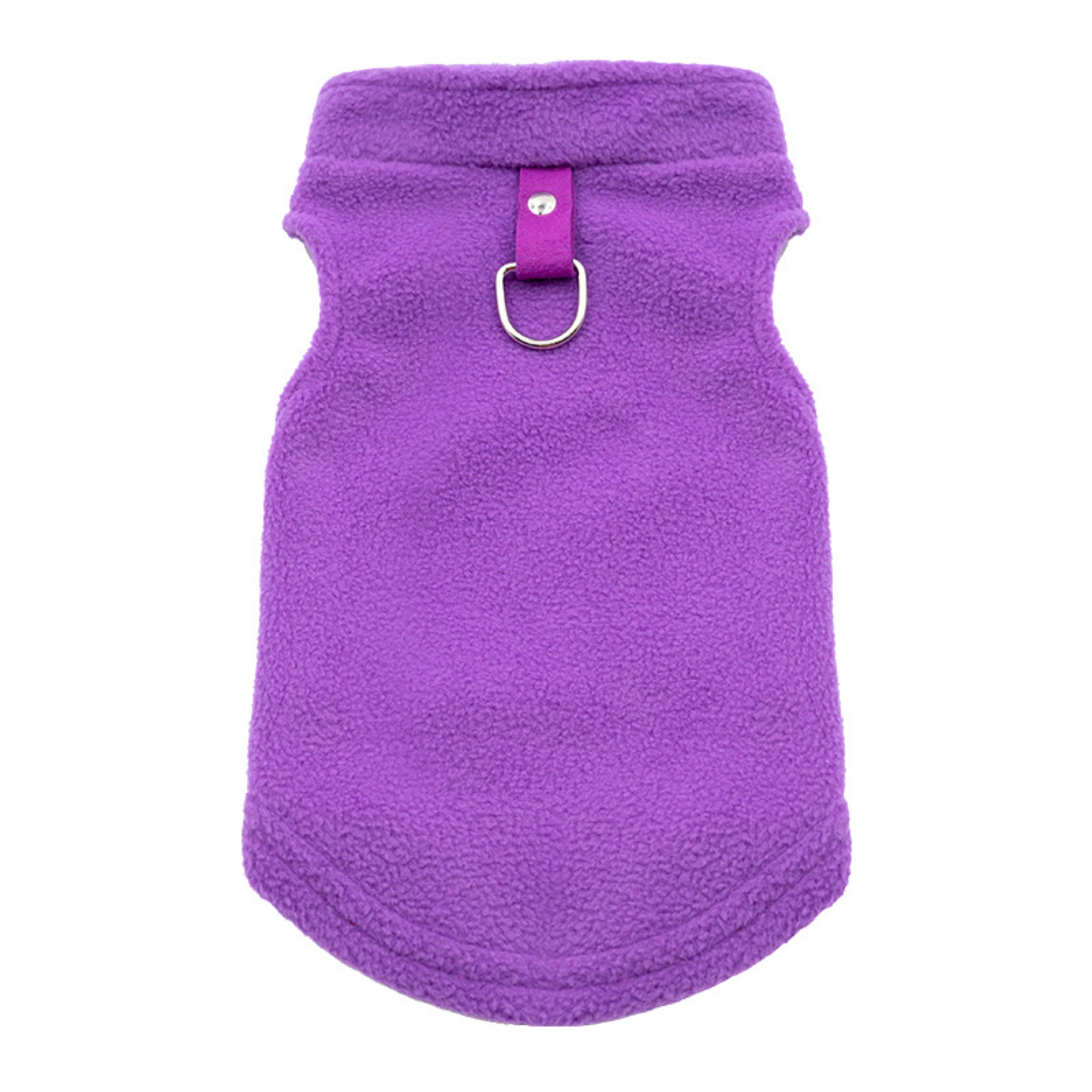 Soft Fleece Pet Vest for Cold Weather 5