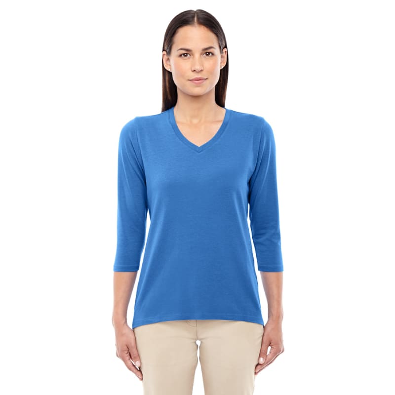 Devon & Jones Ladies' Perfect Fit™ Bracelet-Length V-Neck Top 5
