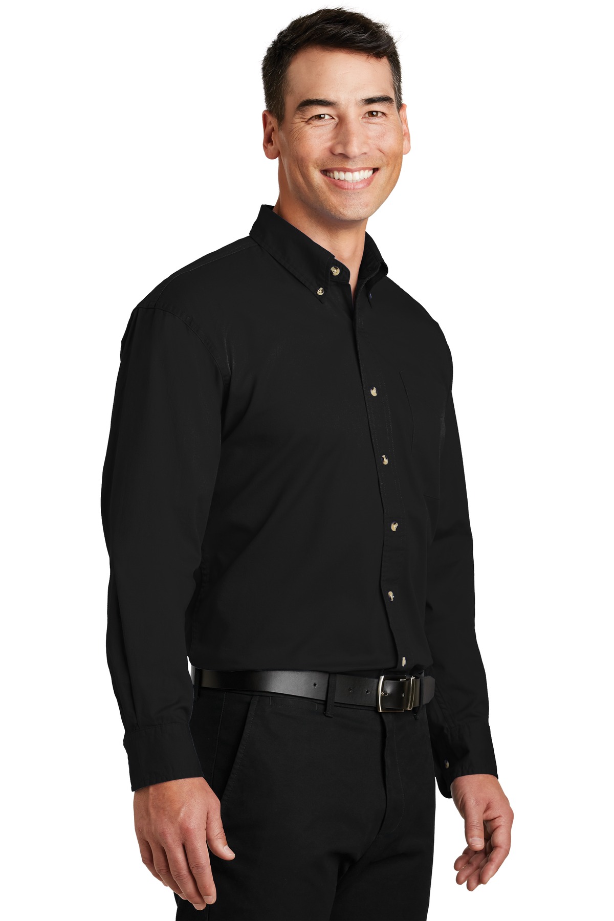 Long Sleeve Twill Shirt
