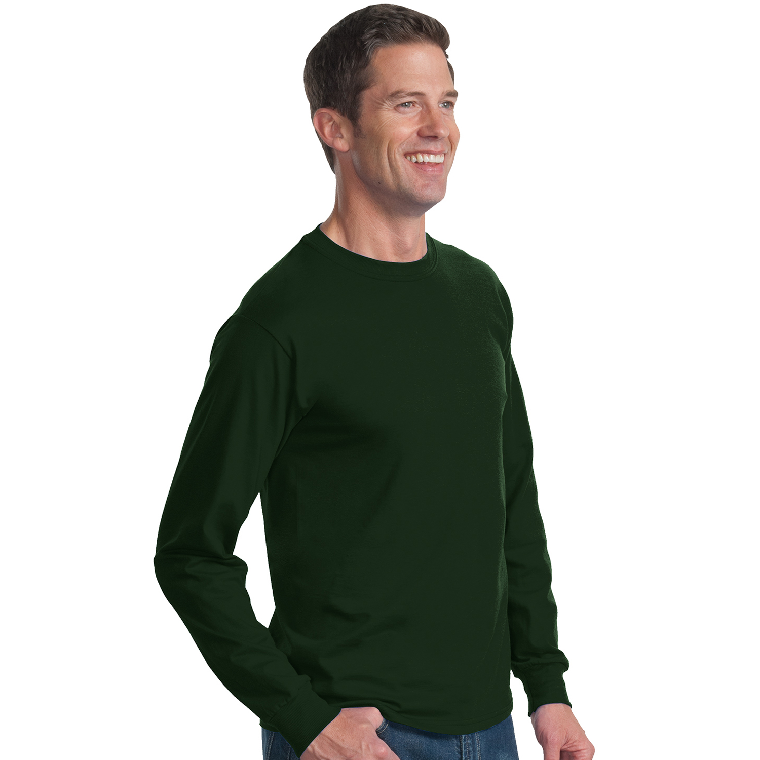 Fruit of the Loom® HD Cotton™ 100% Cotton Long Sleeve T-Shirt 2