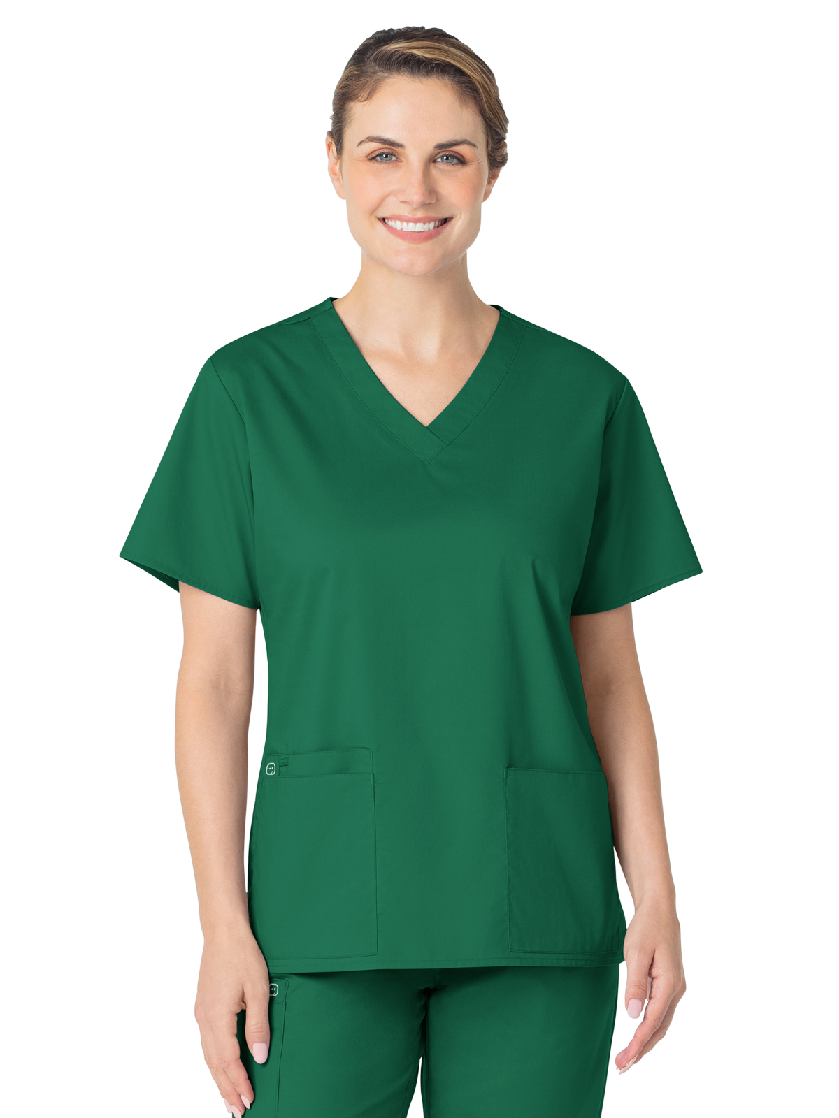 Wink - WORK - Women's Four-Pocket V-Neck Top