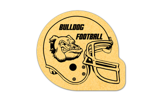 Football Helmet Compressed Sponge 12