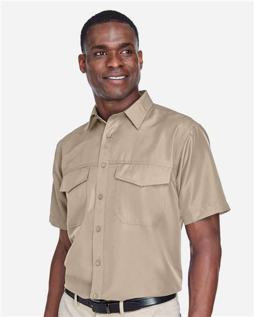 Men's Key West Short Sleeve Performance Staff Shirt - M580 48