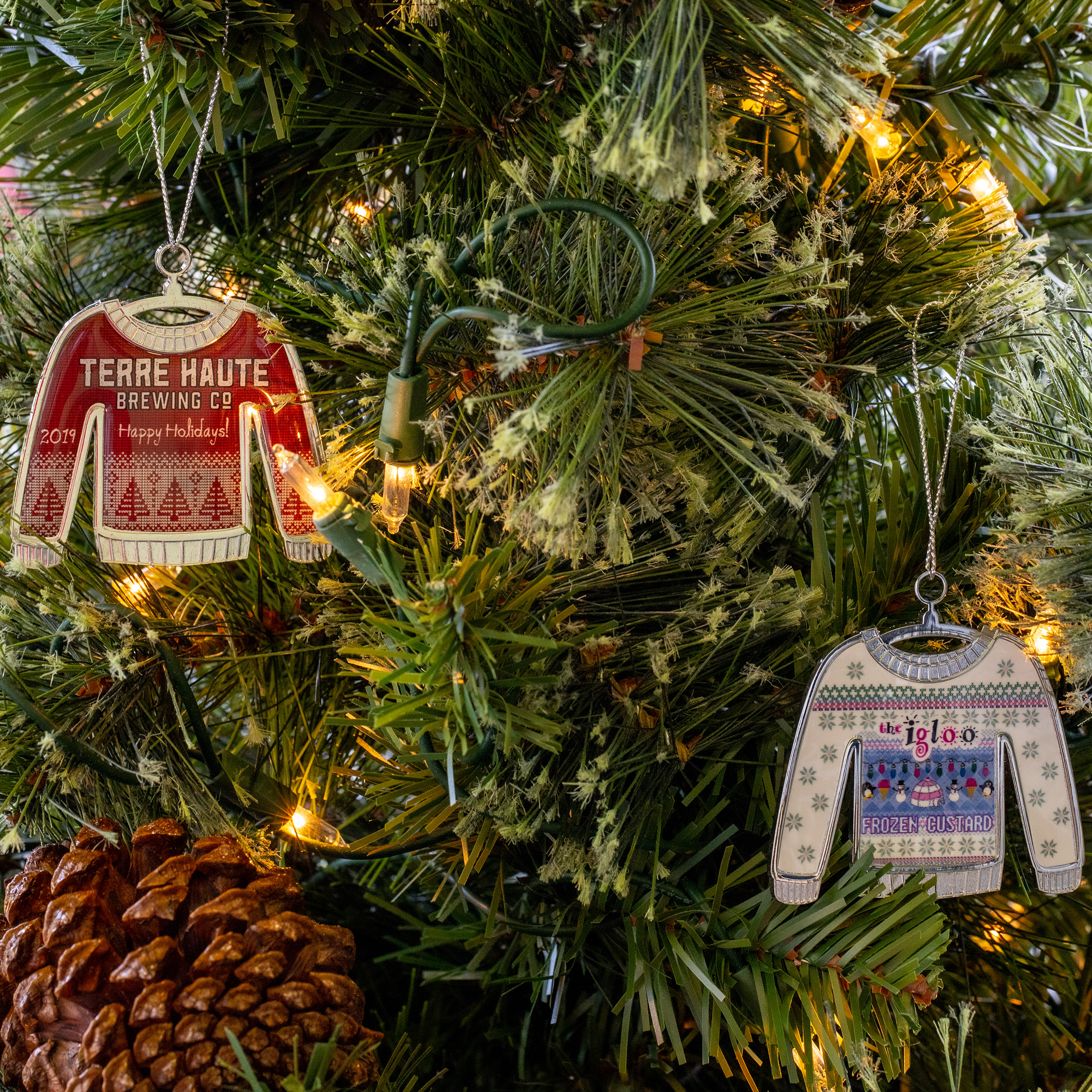 Ugly Sweater Holiday Ornament 8