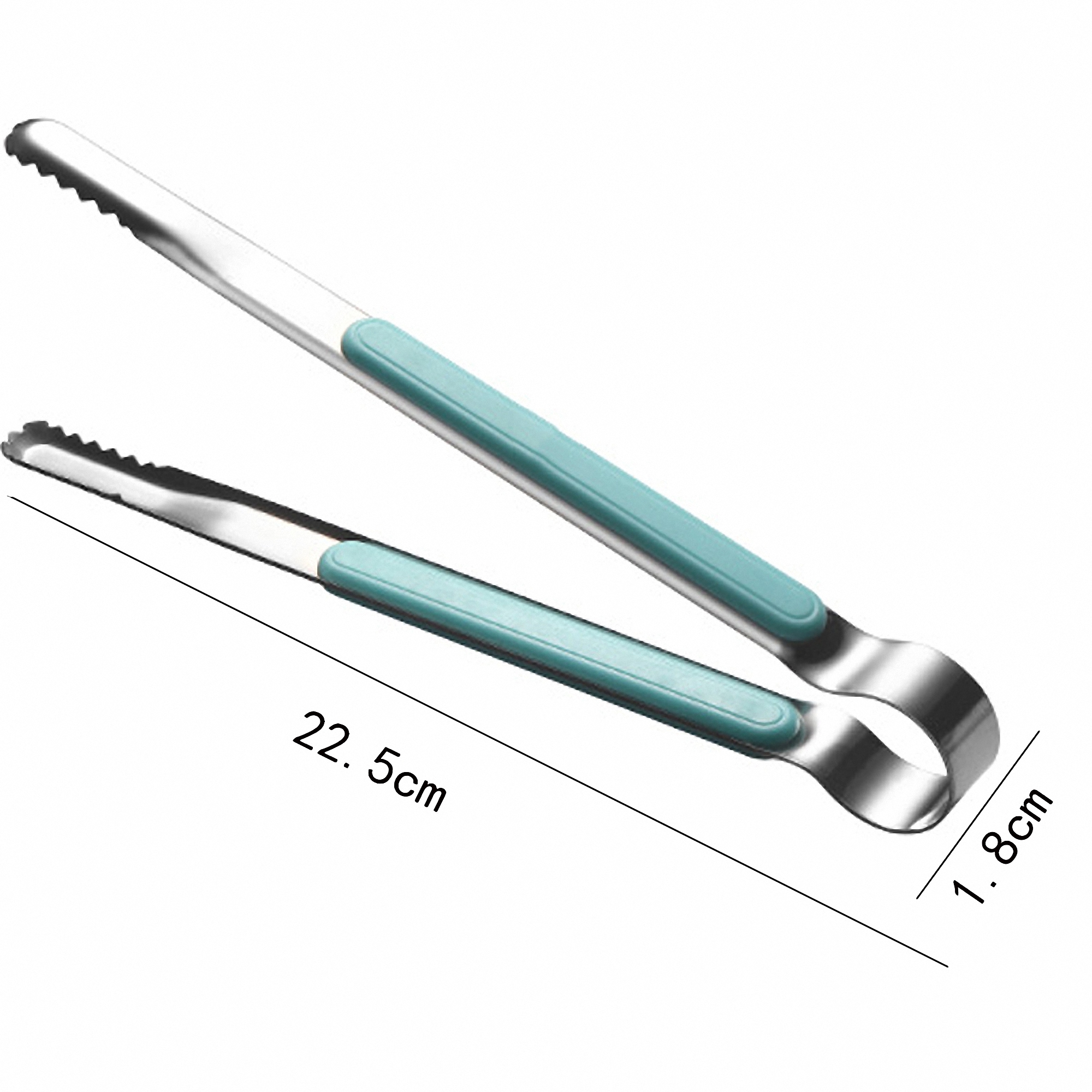 Stainless Steel BBQ Tongs with Silicone Grips 3