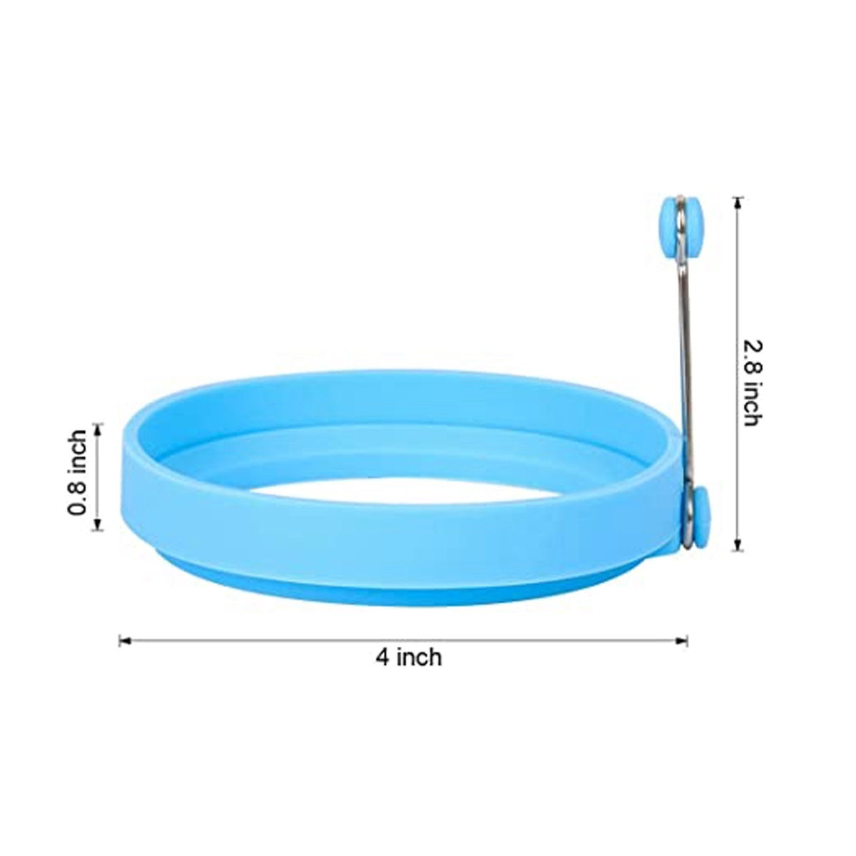 Silicone Round Pancake And Egg Rings 2