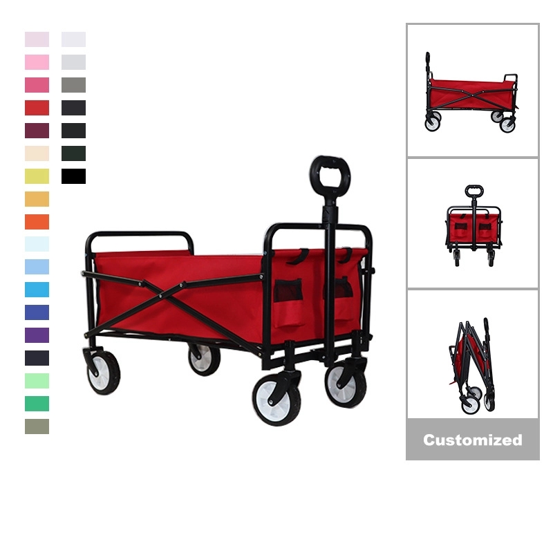 Collapsible Outdoor Garden Utility Cart 2