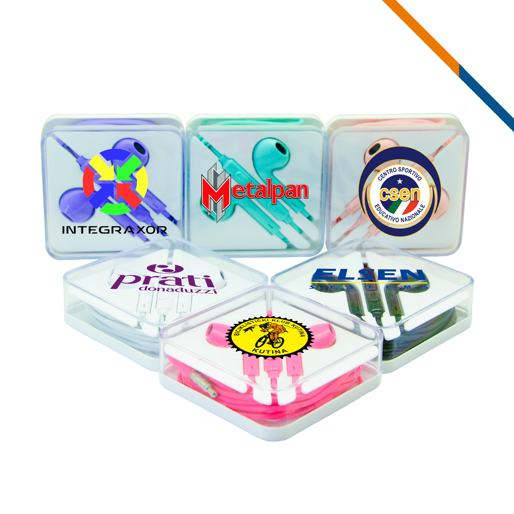 3.5mm Rhombus Wired EarBuds 3