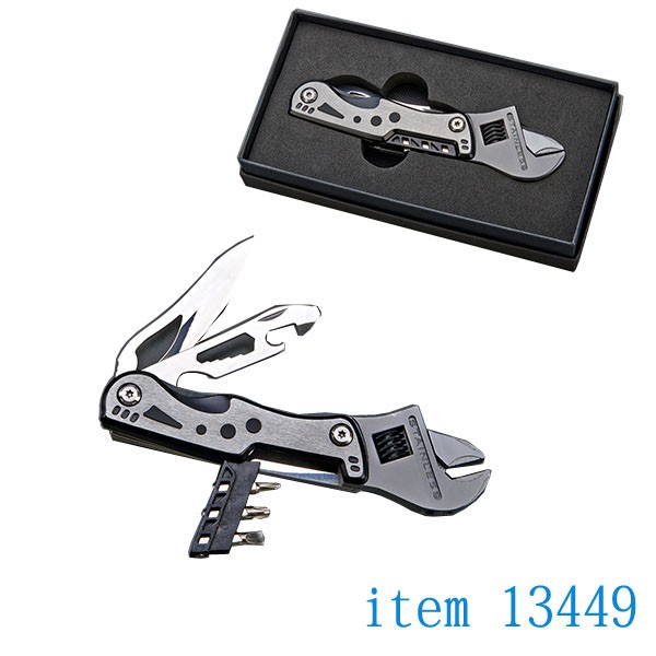 Stainless Steel Wrench and Multi Tool with Pouch 1
