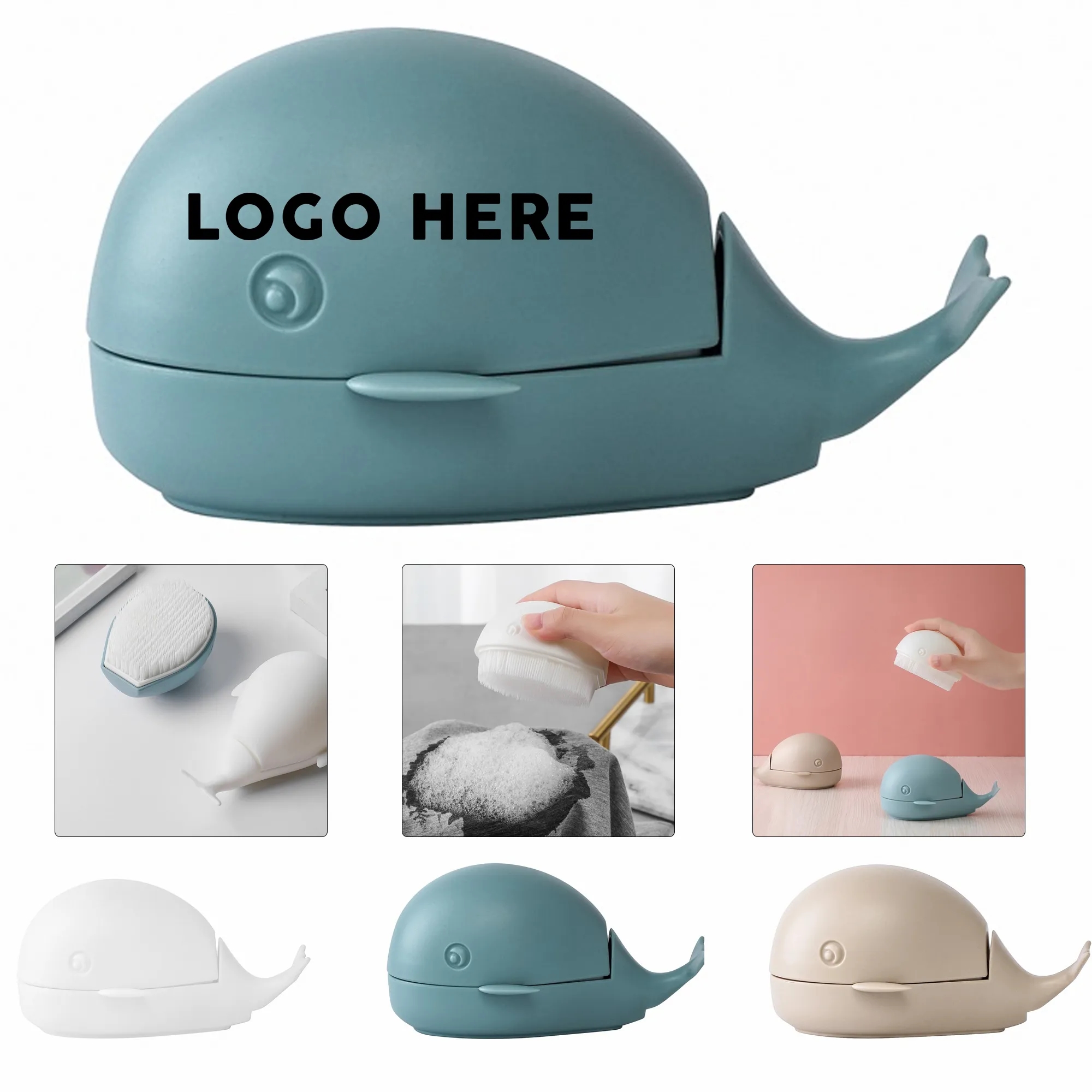 Little Whale Laundry Brush 4