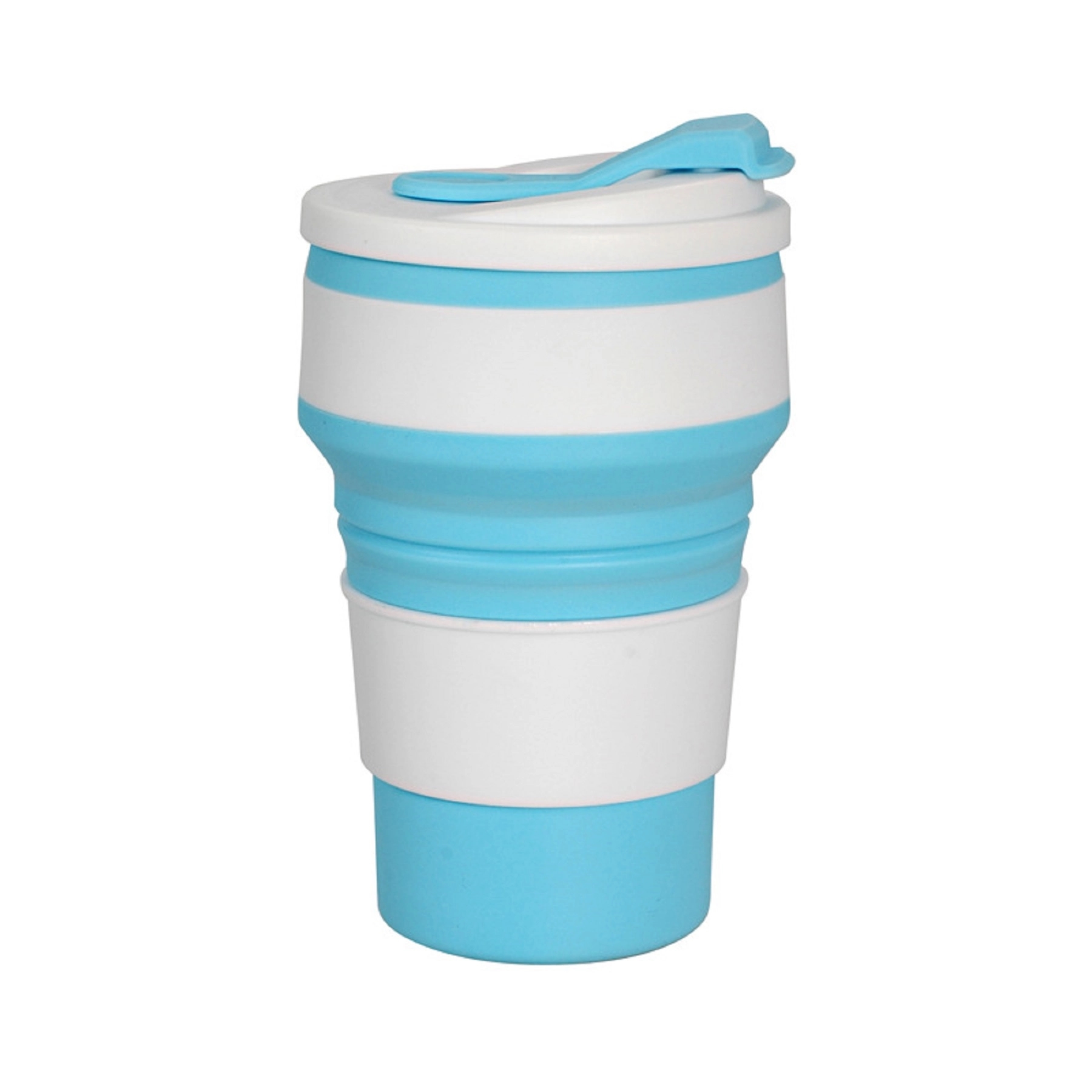 12 OZ Silicone Collapsible Reusable Telescopic Coffee Cup 7