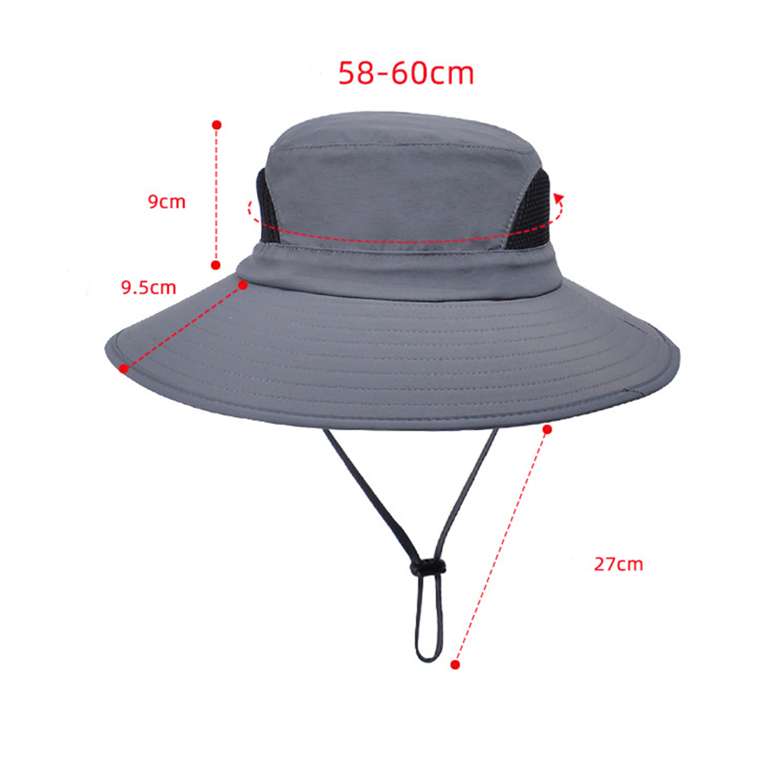 Wide-Brimmed Sunshade and Sunblock Fisherman's Hat 4