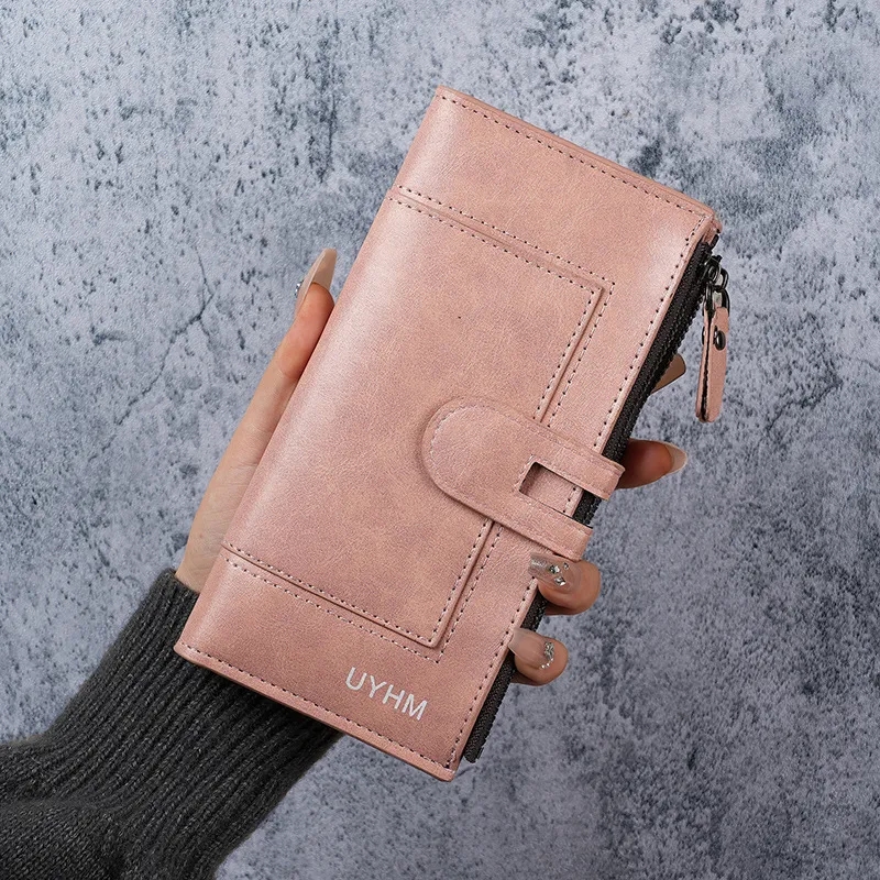 Coin Purse Wallet PU Leather Fashion Phone Bag Card Holder 12