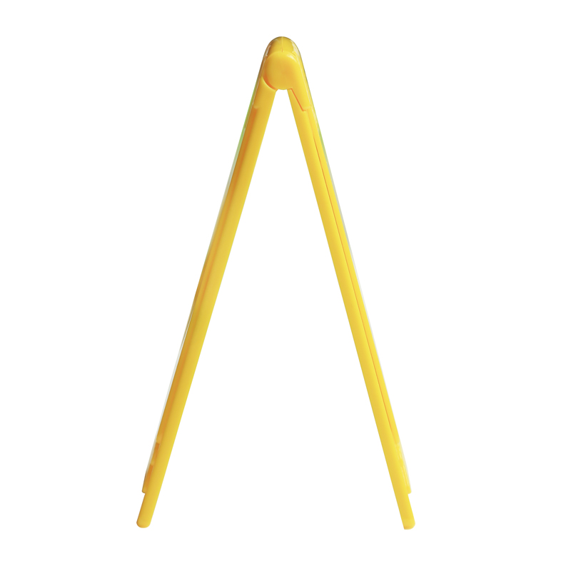 Classic Desktop Mirror + Picture Frame Warning Sign (Yellow) 5