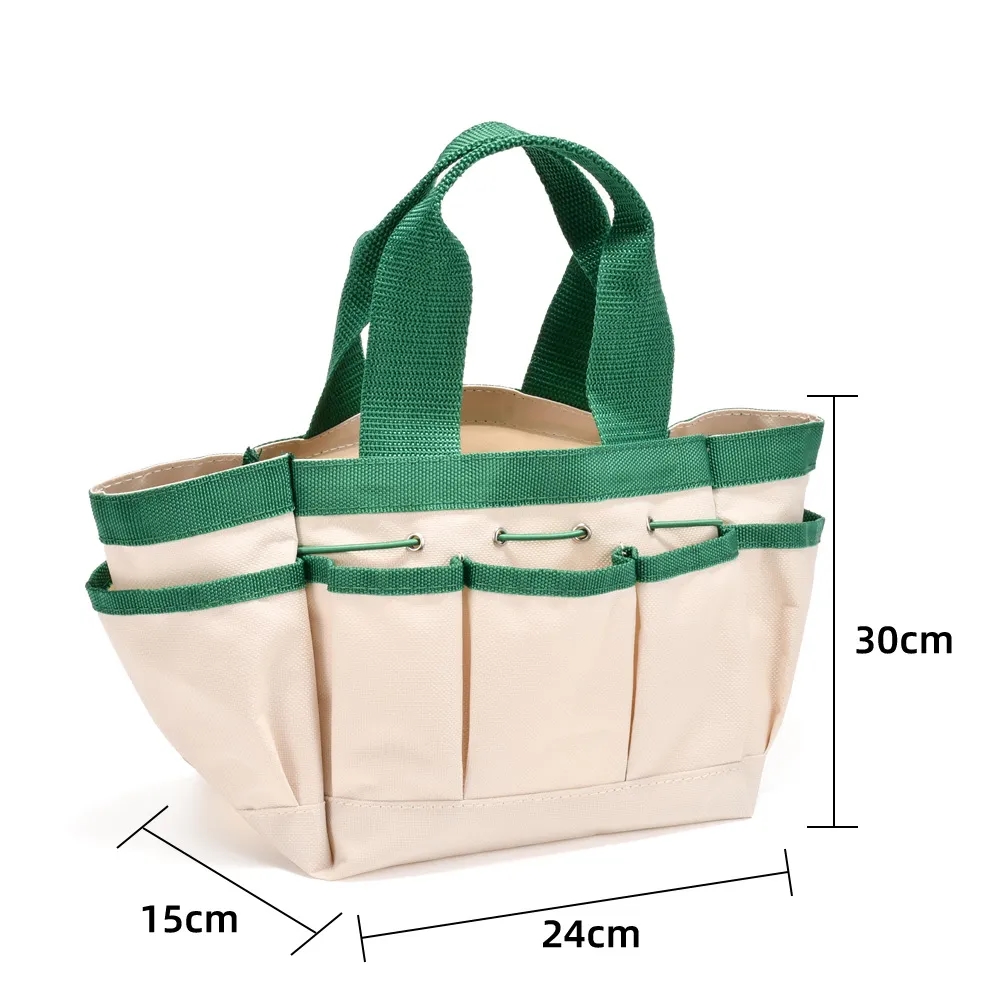 Multi Pockets Garden Tote Bag, custom tote bag with logo imprint 6
