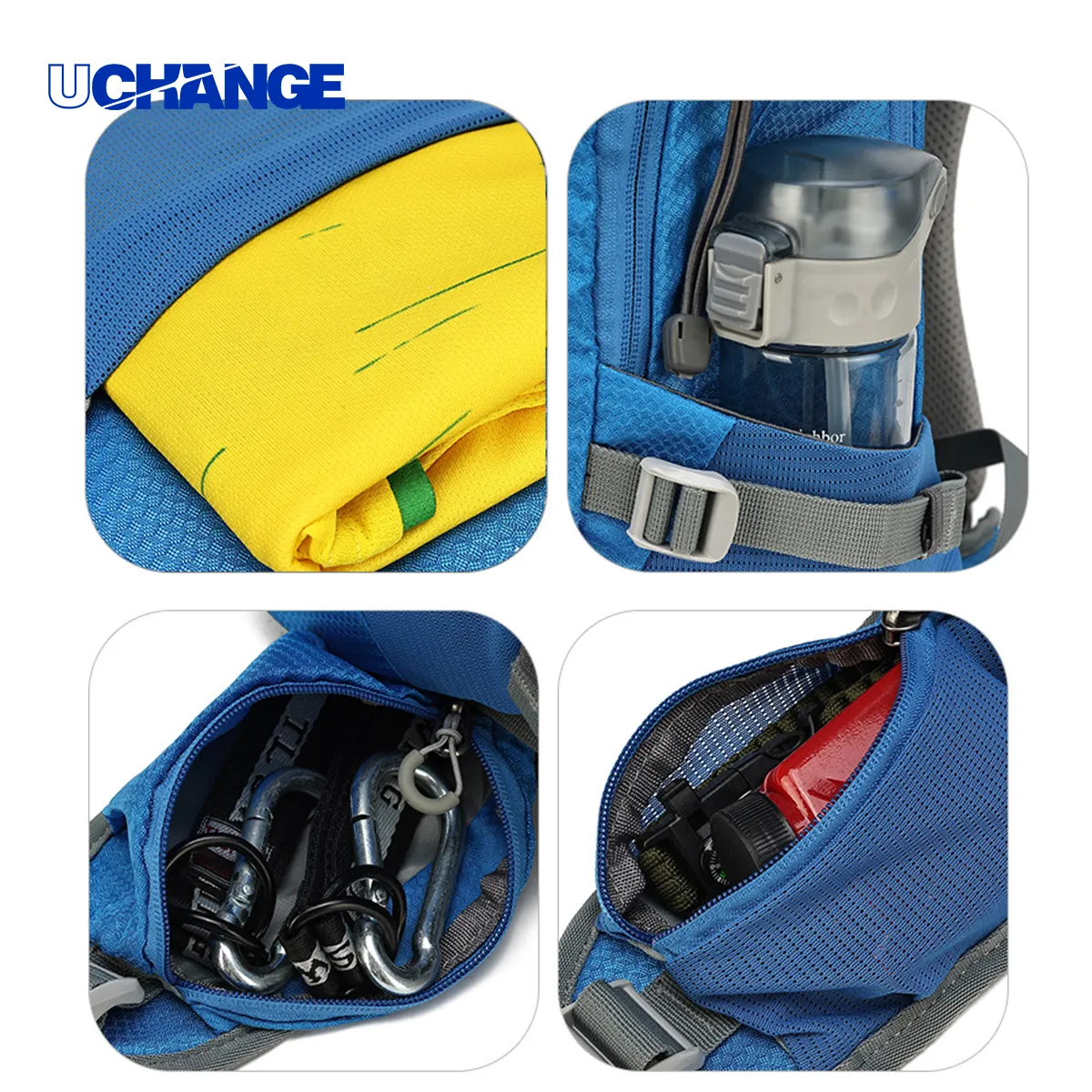25L Water-Resistant Hiking Backpack With Hydration Port 4