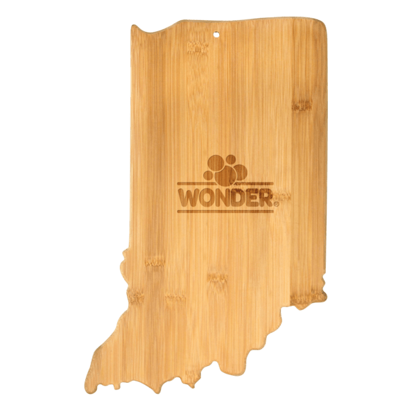 U.S. State Shaped Bamboo Cutting and Serving Boards 63