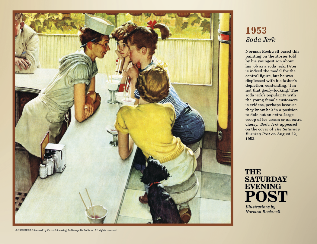 Triumph® Calendars The Saturday Evening Post Deluxe Pocket Calendar 47