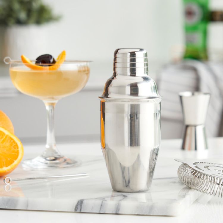 True® 8.5 oz Stainless Steel Cocktail Shaker 2